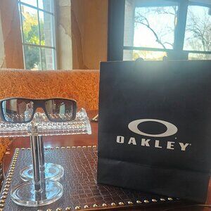 OAKLEY MATTE BLACK CAMO GASCAN SUNGLASSES
